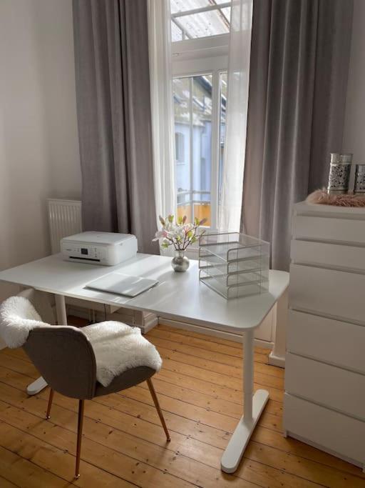 Altbau-Oase Der Eleganz: Stadtnaher Komfort Pur Wiesbaden Kültér fotó